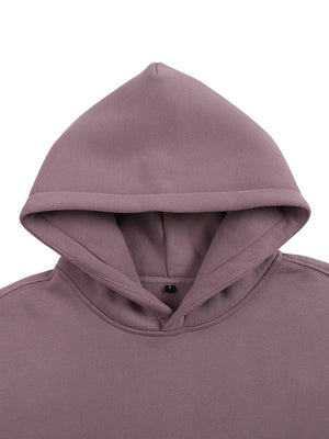 Unisex Oversized Fleece Hoodie – Heavyweight Pullover Streetwear Hoodie