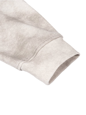 Dirty Washed Zip-Up Fleece Hoodie