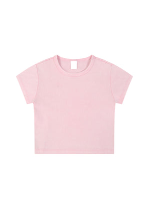 Snow Washed Crop Top