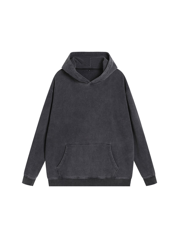 Vintage Washed Cotton Hoodie