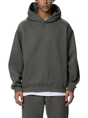 Fleeced Boxy Hoodie