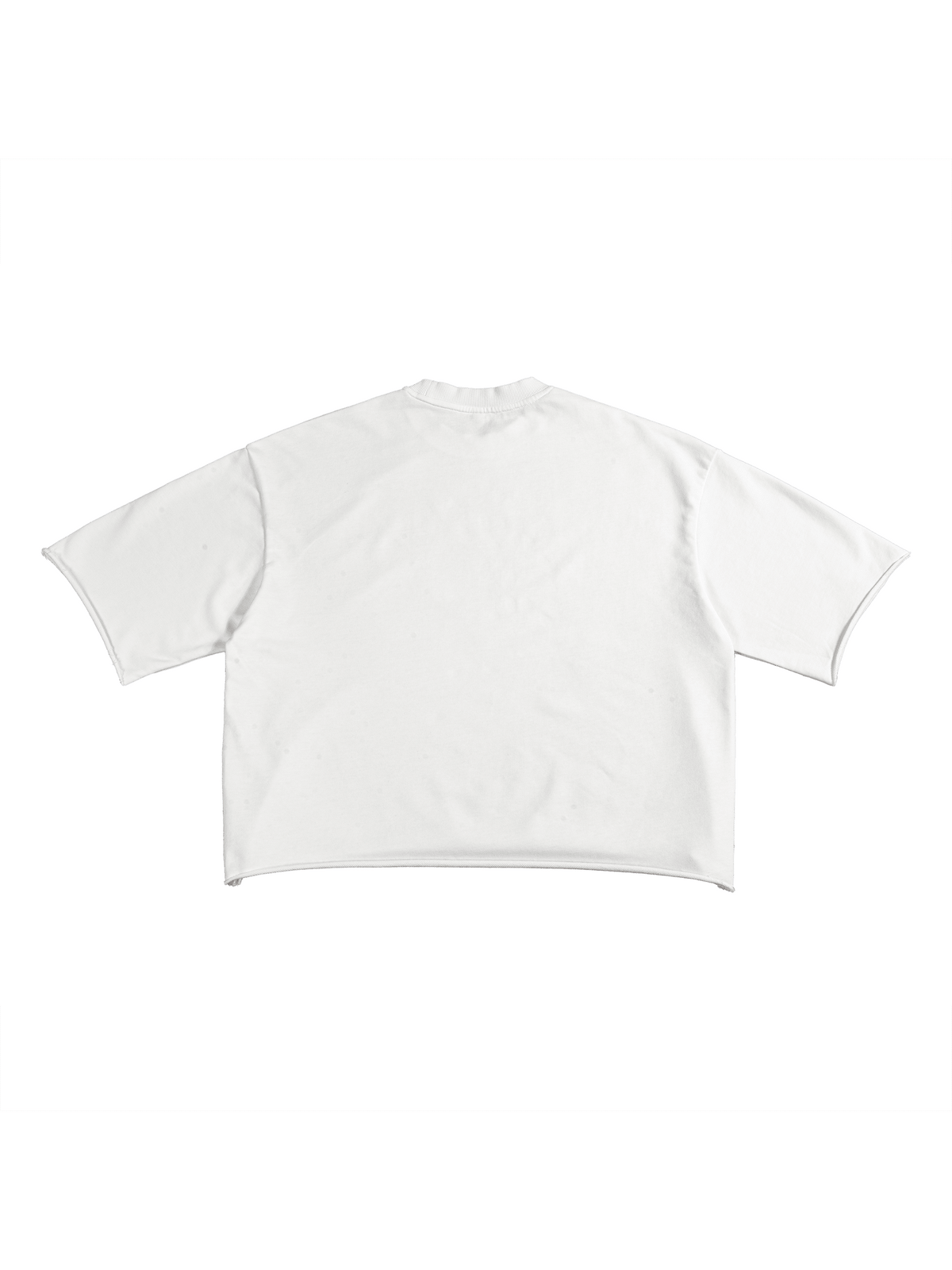 French Terry Raw Edge T-Shirt