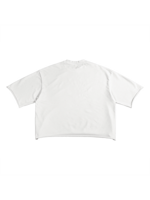 French Terry Raw Edge T-Shirt