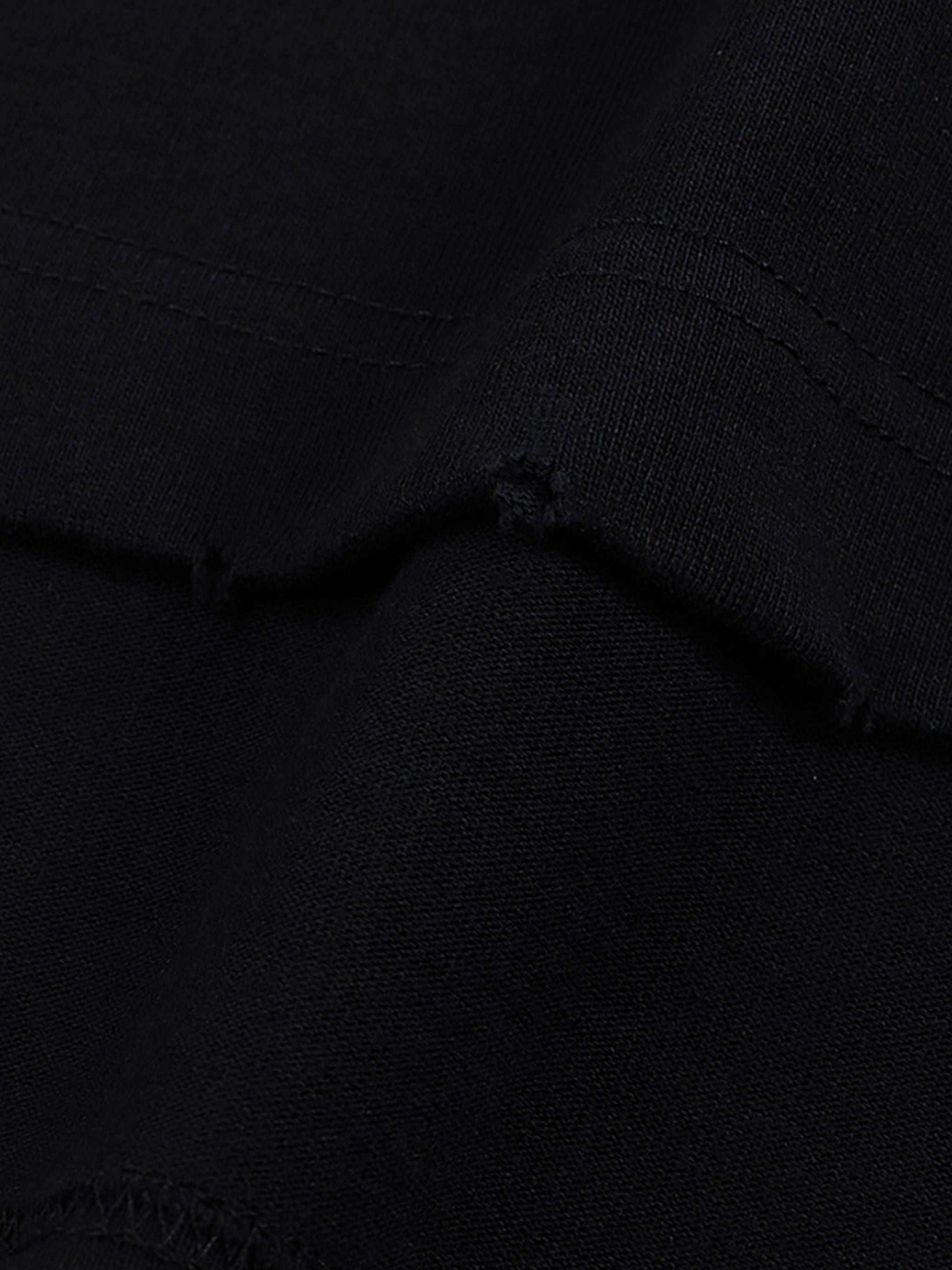 Heavyweight Hand-frayed T-Shirt