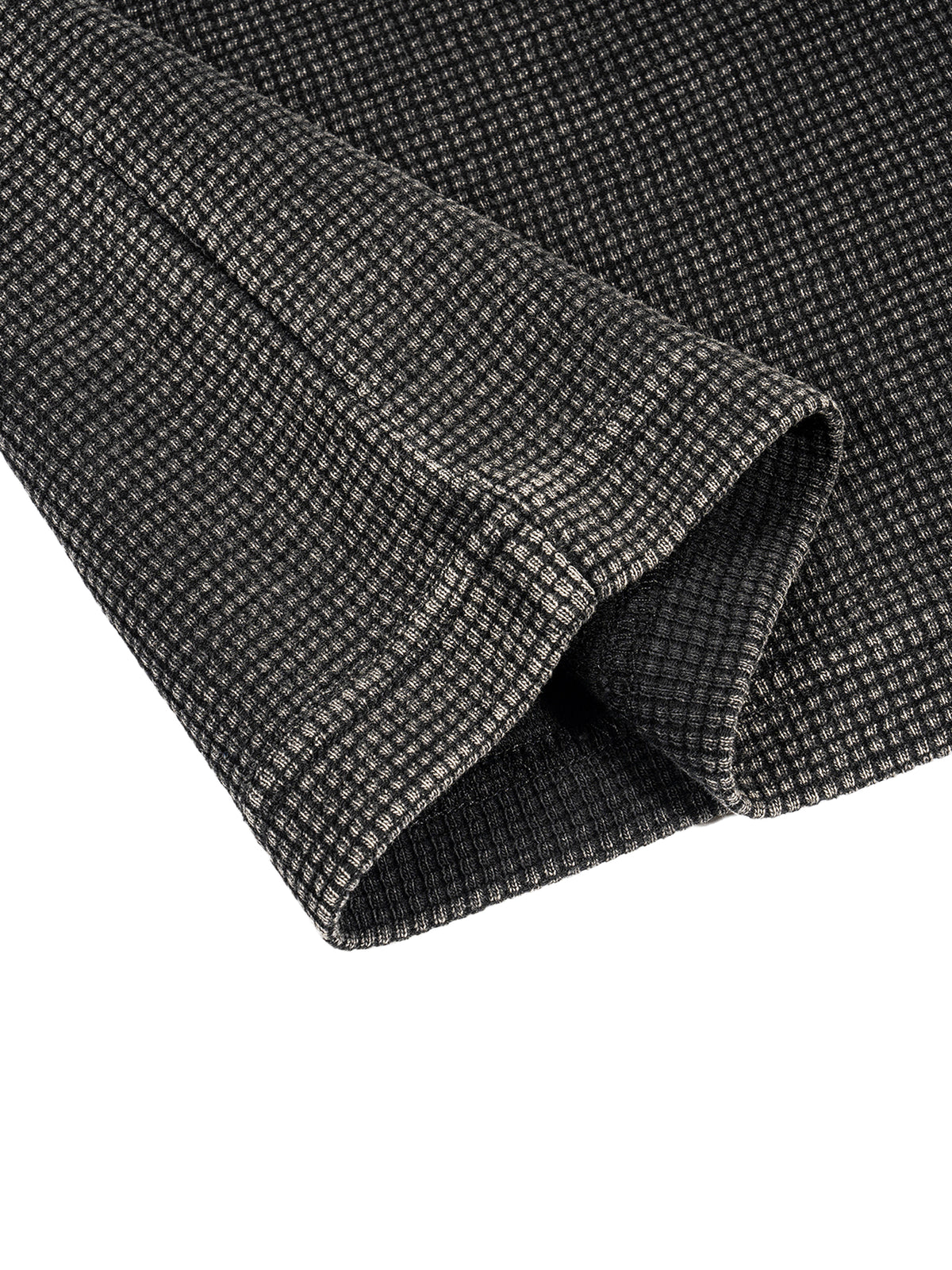 Textured Waffle Washed Boxy T-Shirt