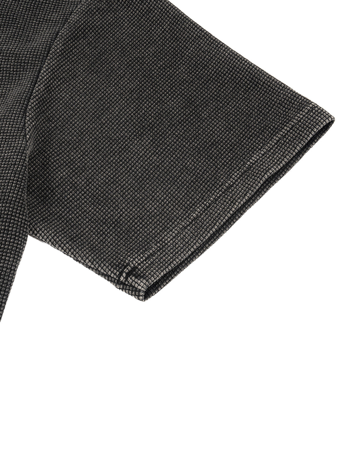 Textured Waffle Washed Boxy T-Shirt