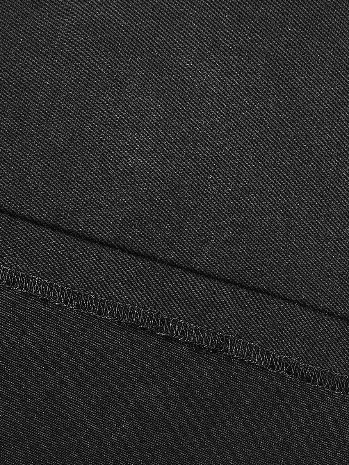 Contrast Piped Panel T-Shirt