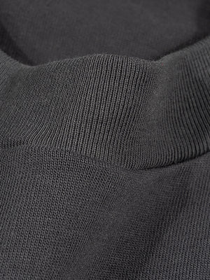 Raw Edge Boxy Non-Shrink T-Shirt