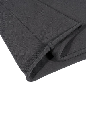 Raw Edge Boxy Non-Shrink T-Shirt