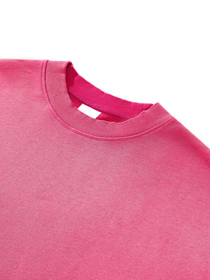Sun Fade Raw Edge T-Shirt