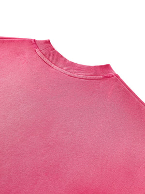 Sun Fade Raw Edge T-Shirt