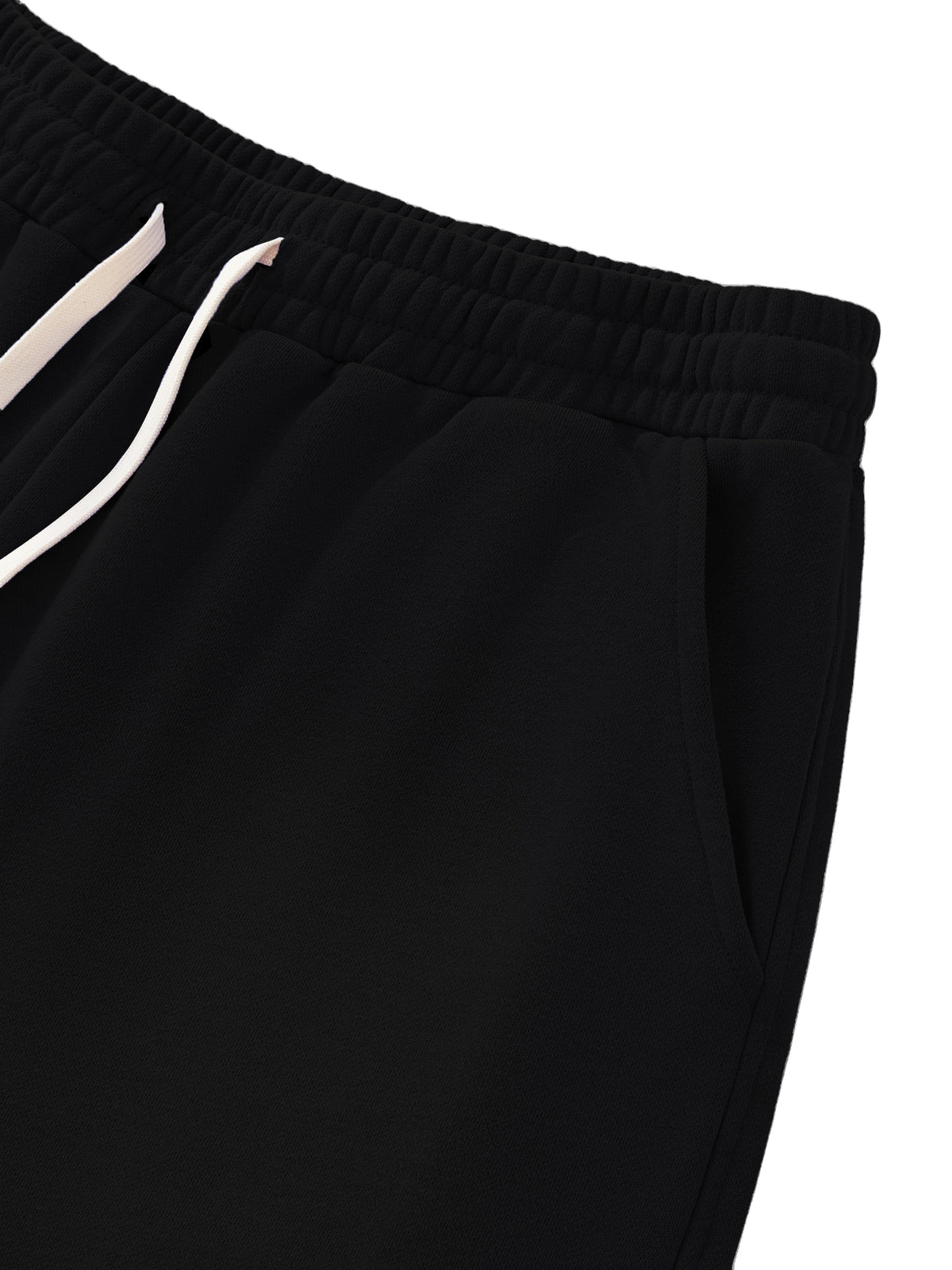 Sun Fade Raw Edge Cotton Shorts
