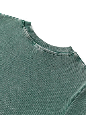 Vintage Washed Bodycon Cotton T-Shirt