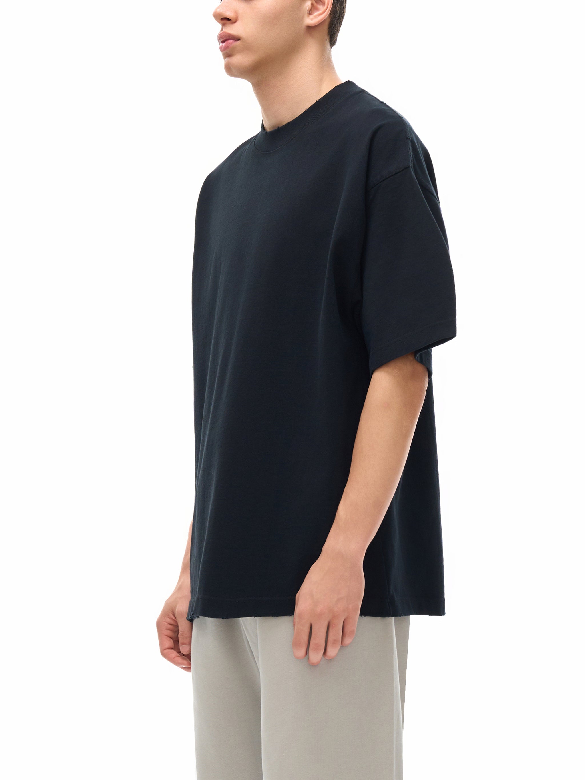 Heavyweight Hand-frayed T-Shirt