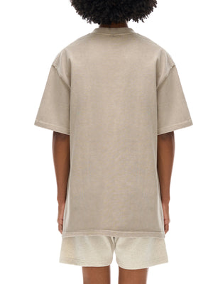 Heavyweight Vintage Washed Frayed T-Shirt