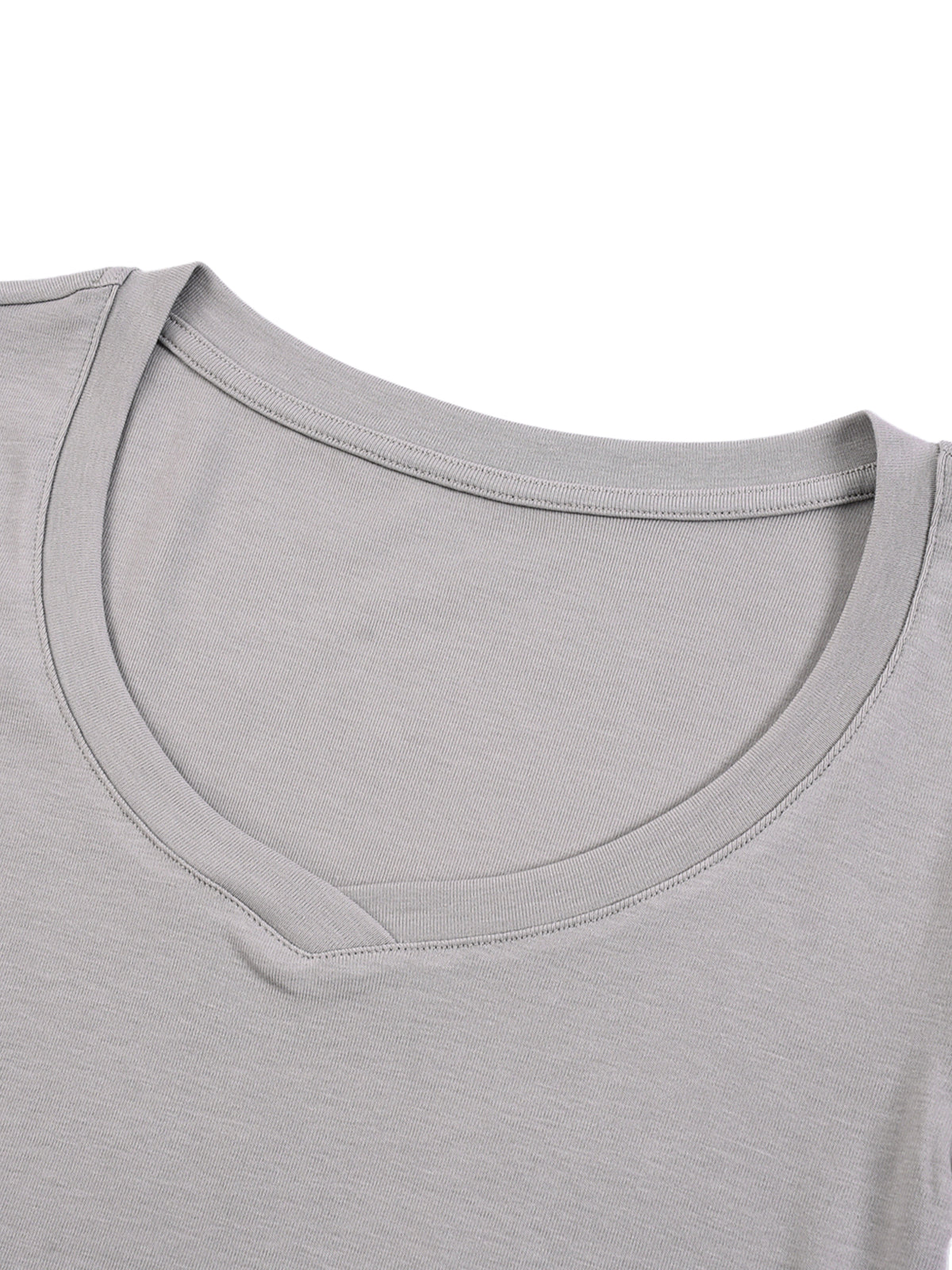 Essential V-Neck Bodycon T-Shirt