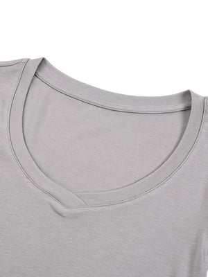Essential V-Neck Bodycon T-Shirt
