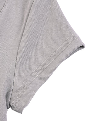 Essential V-Neck Bodycon T-Shirt