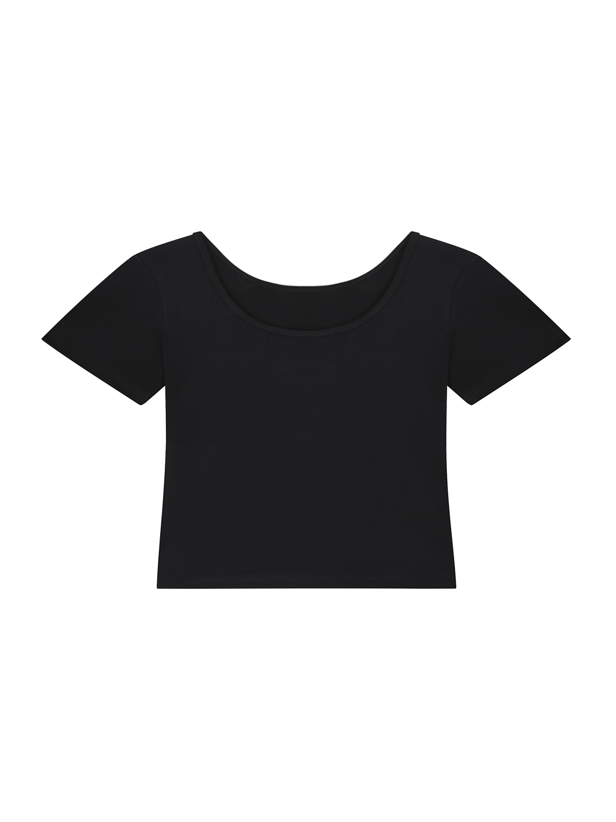 Essential Cotton Bodycon Crop Top