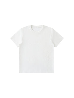 Men's Bodycon Ribbed Crop Top
