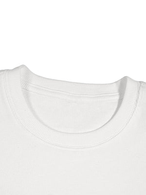Men's Bodycon Ribbed Crop Top