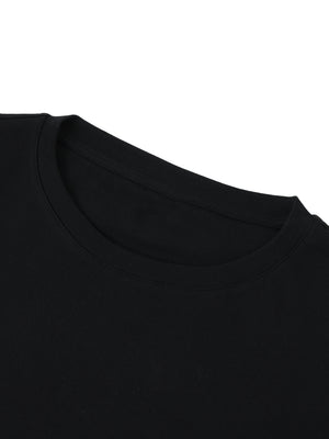 Lightweight Cocoon Shape Short Sleeve Top