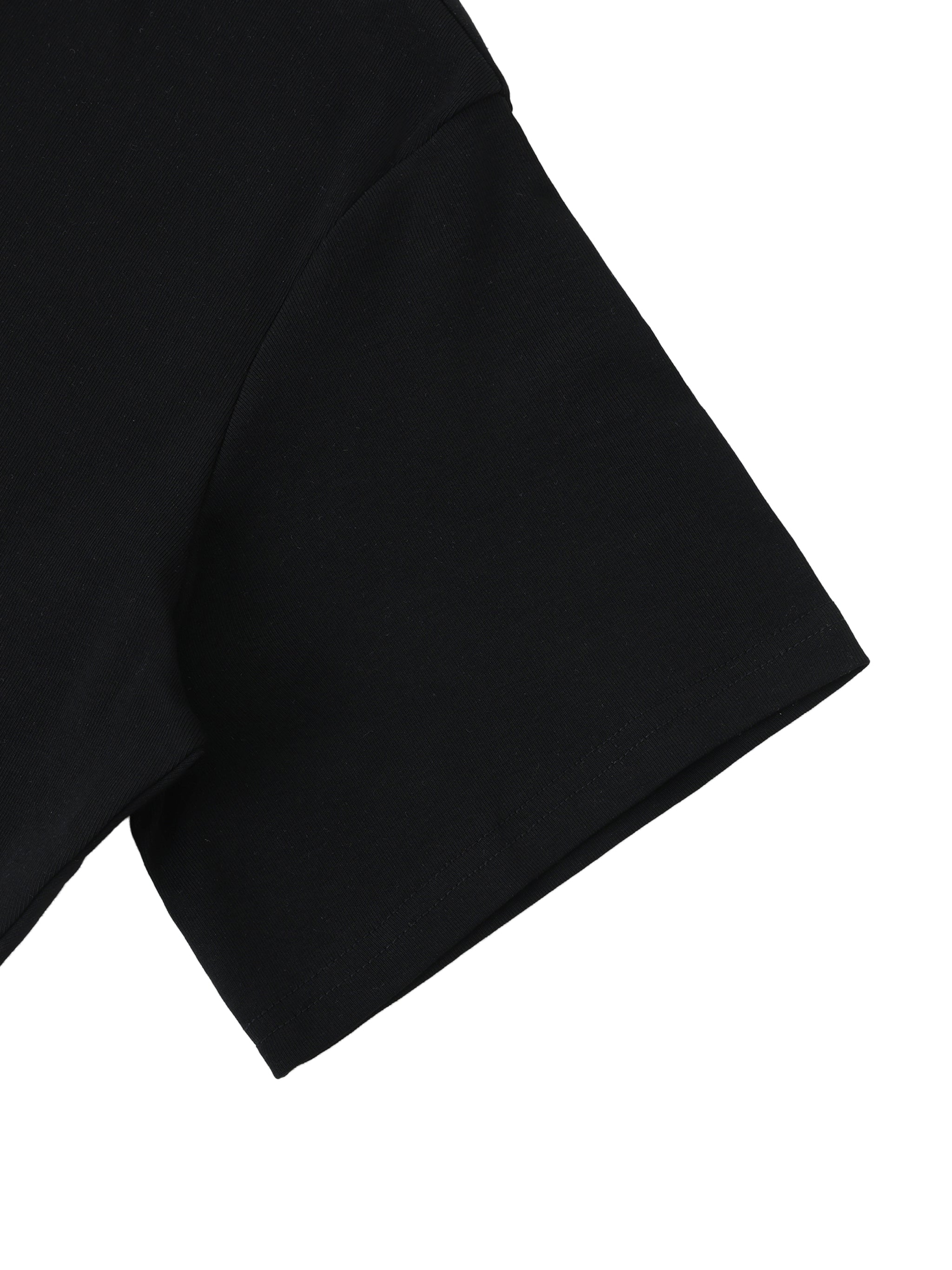 Lightweight Cocoon Shape Short Sleeve Top