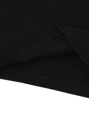 Lightweight Cocoon Shape Short Sleeve Top