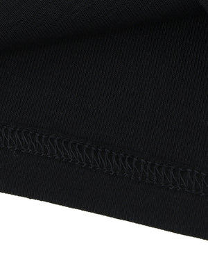 Lightweight Cocoon Shape Short Sleeve Top