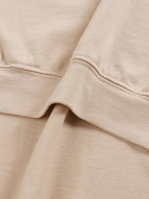 Asymmetric Shoulder Oversized Cotton T-Shirt