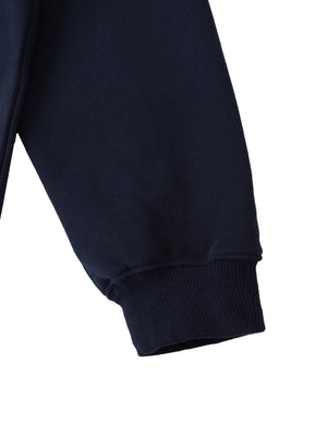 Heavyweight Polo-Collar Sweatshirt