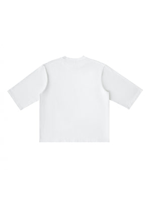Essential Half Sleeve Ribbed T-Shirt
