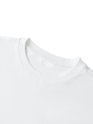 Essential Half Sleeve Ribbed T-Shirt