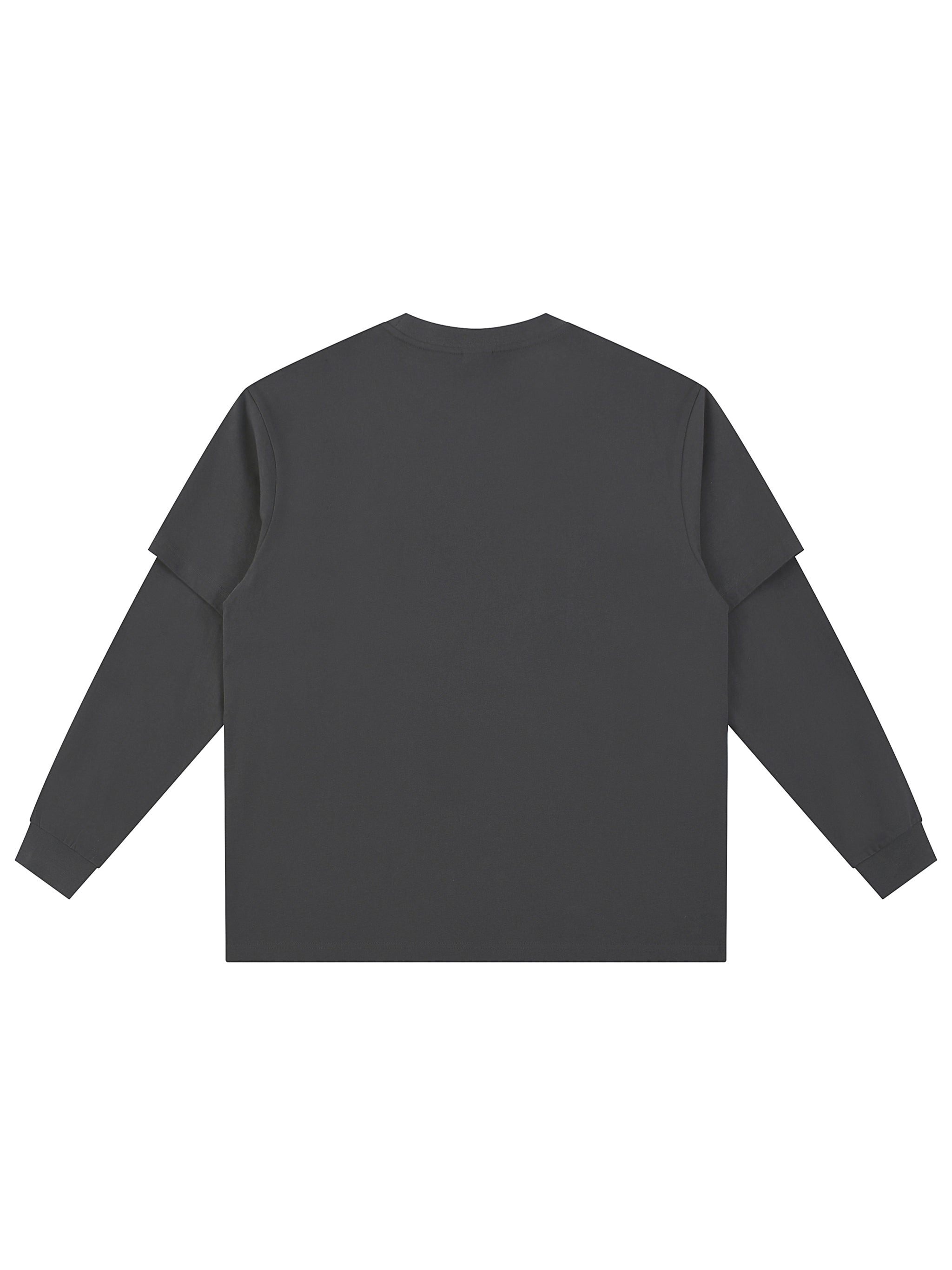 Layered Long Sleeve Oversized Tee
