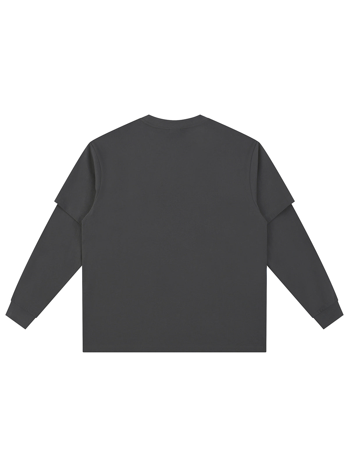 Layered Long Sleeve Oversized Tee