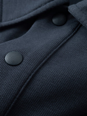 Drop Shoulder Short-Sleeve Polo