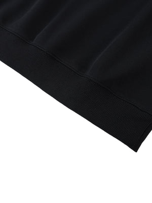 Oversized Crewneck Taped Sweatshirt