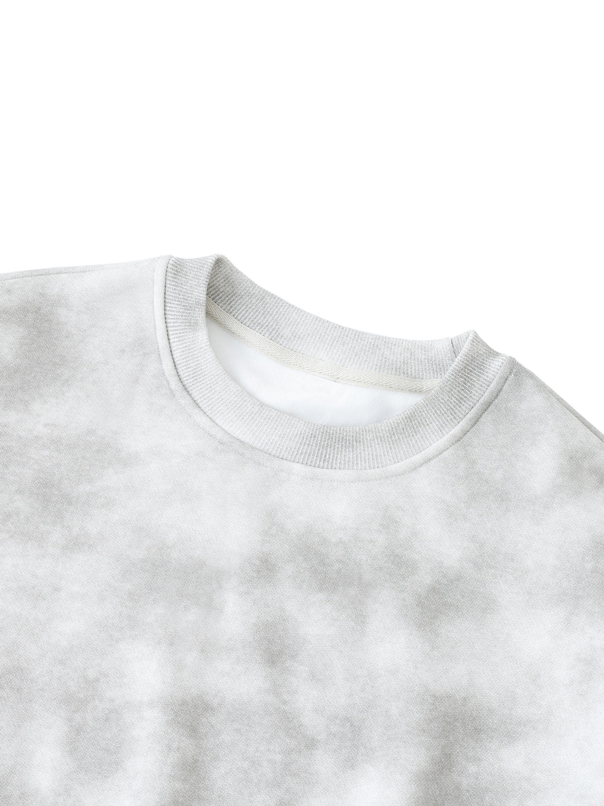 Dirty Washed Boxy Fleeced Sweatshirt
