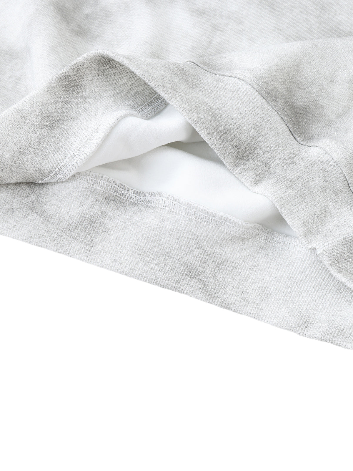 Dirty Washed Boxy Fleeced Sweatshirt