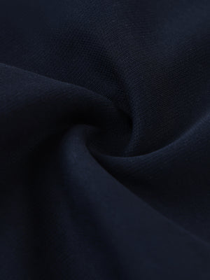 Contrast Trim Stand Collar Jacket