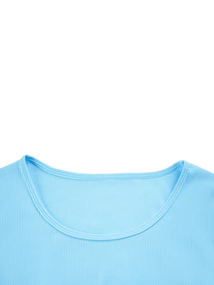 Ruched Bodycon Crop Top