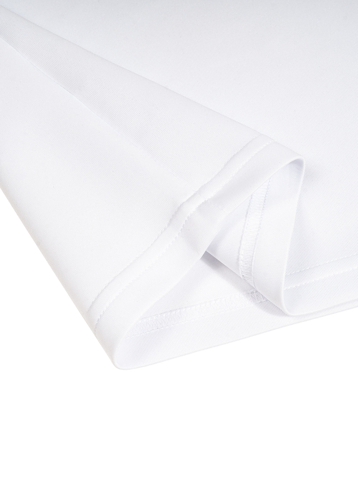 Contrast Lapel Collar Boxy T-Shirt