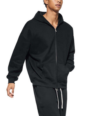 Essential Fleece Zip-Through Hoodie