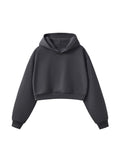 Essential Cropped Hoodie