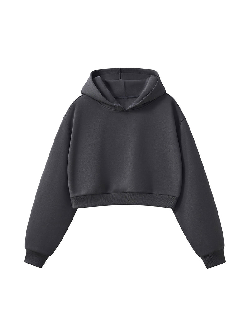 Essential Cropped Hoodie