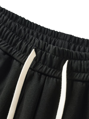 Contrast Side-Stripe Straight-Leg  Pants