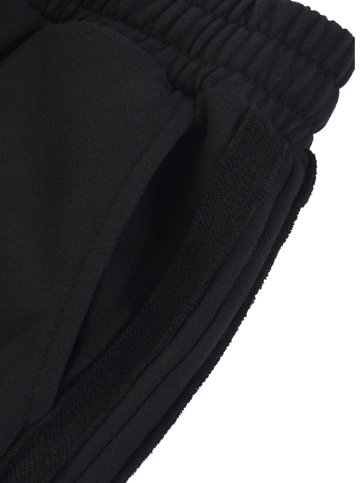 Contrast Tape Straight-Leg Sweatpants