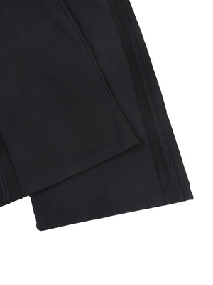 Contrast Tape Straight-Leg Sweatpants
