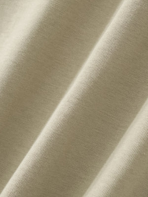 Contrast Stripes Panel Mesh T-shirt