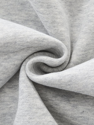 Essential Fleece Mock-Neck Crew Sweatshirt